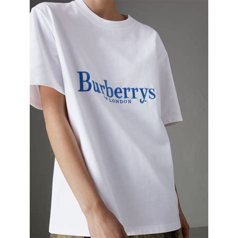 burberry reissued t shirt|Burberry shirts for women.